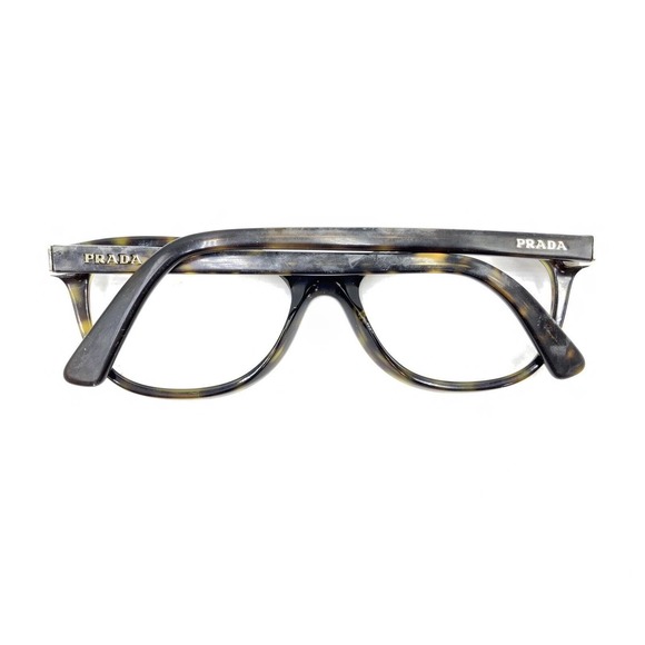 Prada VPR 2AU-1O1 Tortoise Brown Eyeglasses Frames 53-17 140 Italy Designer - Picture 11 of 12